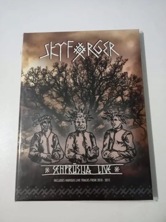 DVD Skyforger Senprusija Live importado novo lacrado