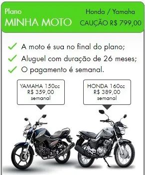 LOCAÇÃO DE MOTO EM JACAREÍ A PARTIR DE R$ 289,00/Semanal - Foto 5