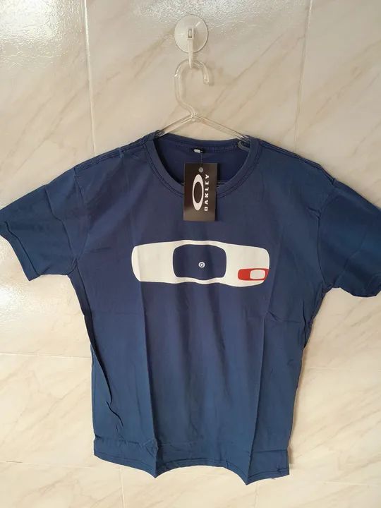 T-shirt Azul G Oakley - Foto 4