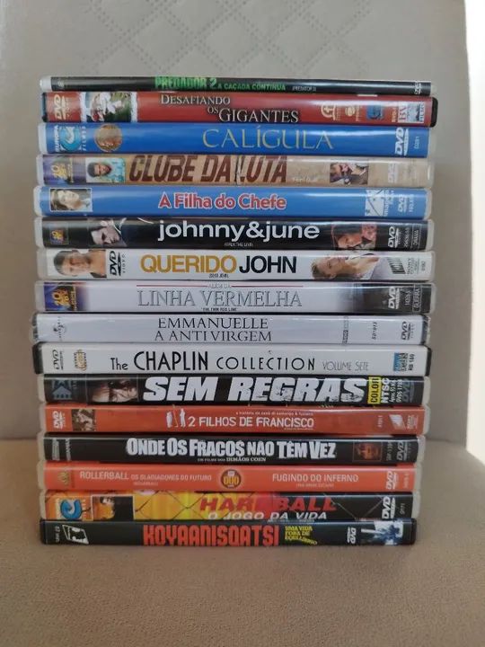 DVDs de Filmes 9,00 cada