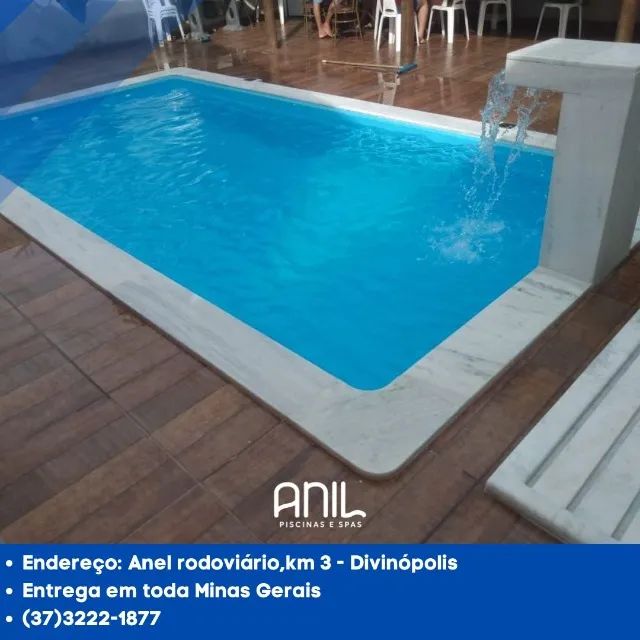 Piscina retangular média  - Foto 4