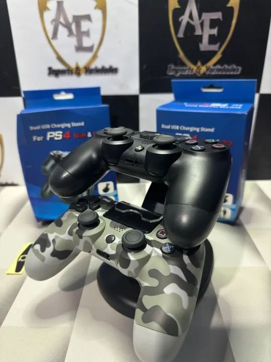 Base de carregamento para controle ps4 - Foto 2