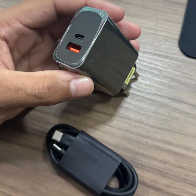 Carregador De Parede Lehmox Turbo Power Duo 50W com Cabo USB-C Bivolt - Foto 4