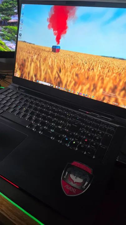 Notebook Avell RTX 17.3" 144hz 16gb ram 8gb placa de vídeo