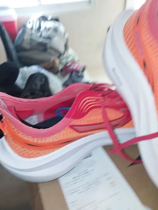 Tênis Mizuno Wave  - Vermelho e Laranja - Número 41 faco.rolo tbm. - Foto 2