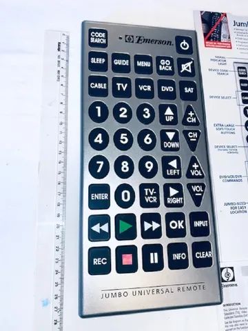 Controle Remoto Universal Jumbo (ler descrição)