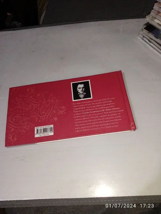 CD+livro Beethoven. Abril coleções  - Foto 5