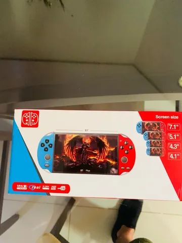 Console de videogame portátil de 5,1 polegadas X7 Plus - Foto 2