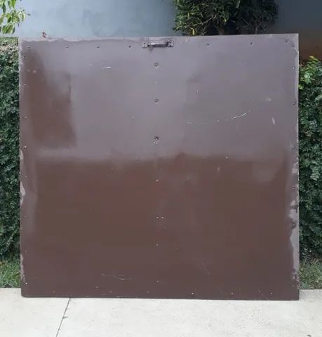 Chapa de Alumínio 1,54m x 1,45m x 4,5mm espessura.