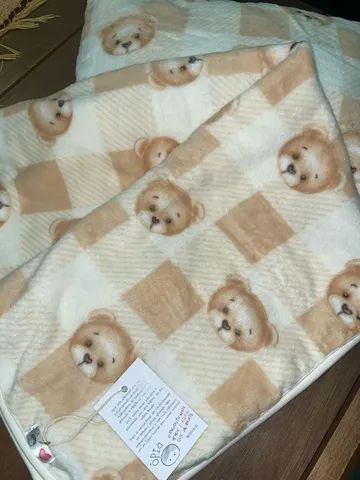 Manta de bebê de fleece  unissex  - Foto 5