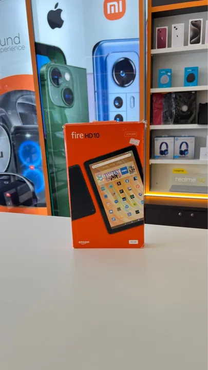 Tablet Amazon Fire HD 10 2021 10.1" 64GB black e 3GB de memória RAM