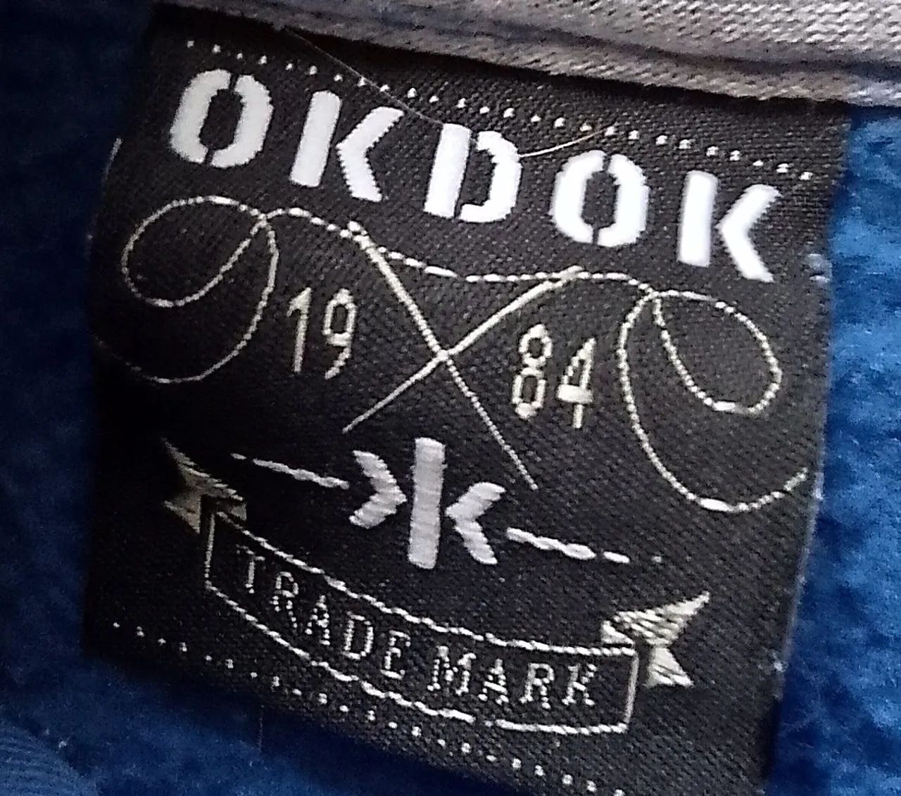 Blusa de Moletom OkidoK azul Tam G - Foto 3