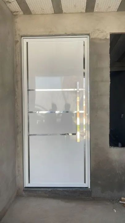 Portas pivotante de acm alumínio  - Foto 3