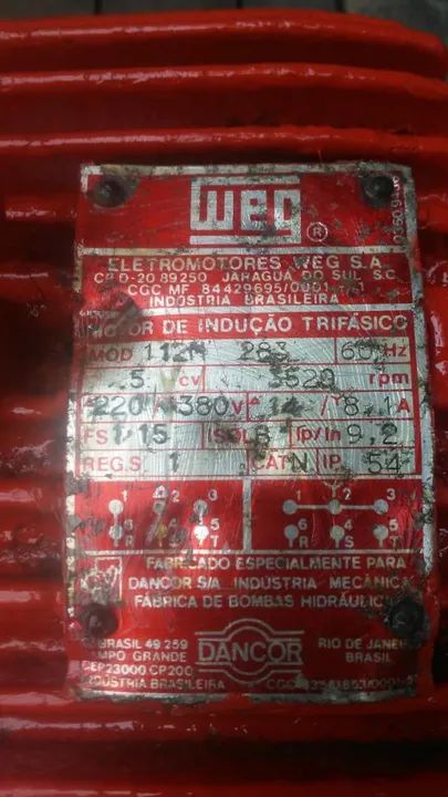 Bombas Centrífuga Dancor Trifasica - Foto 5