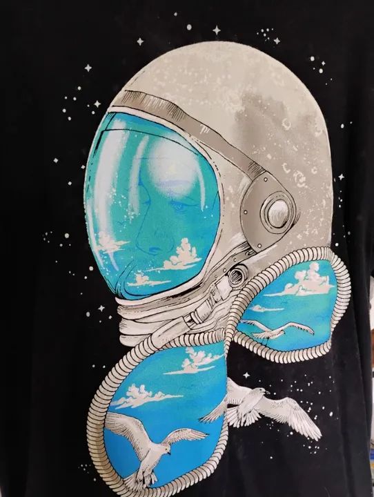 Camiseta Astronauta - M