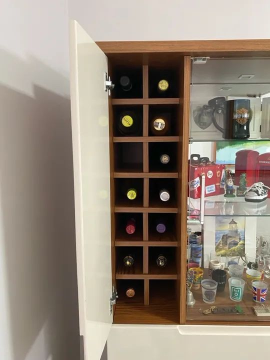 Cristaleira com adega - Foto 3