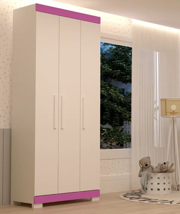 Roupeiro Lana 3 Pts 100% MDF
