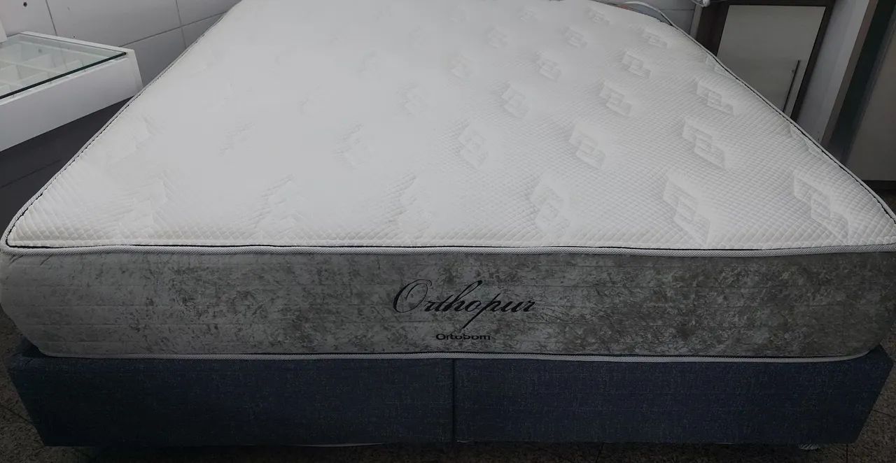 Cama King Size, Ortobom (Orthopur) - ENTREGA GRÁTIS - Foto 3