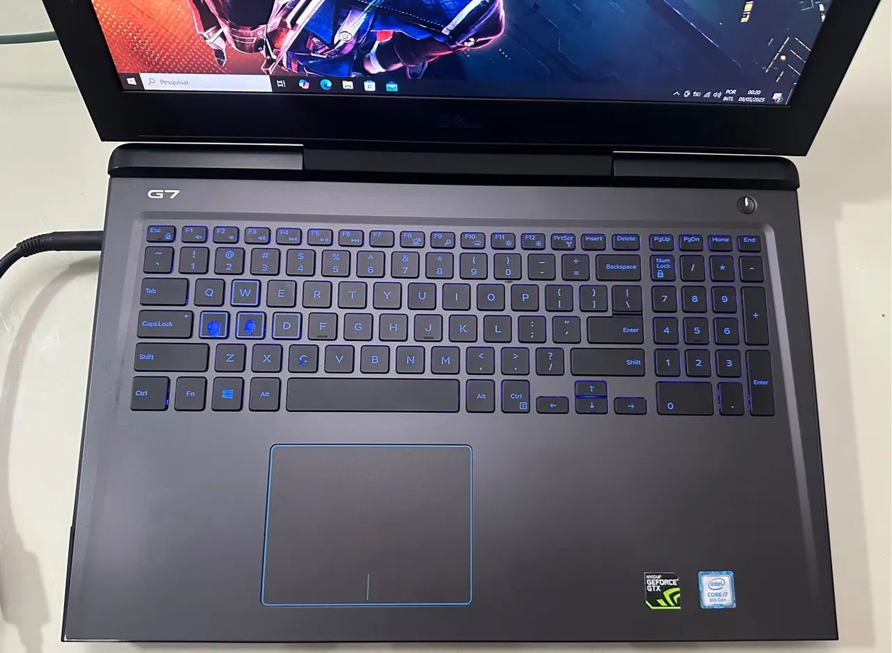 Notebook Gamer Dell G7 -7588 com 16GB de RAM e Placa Nvidia - Foto 5