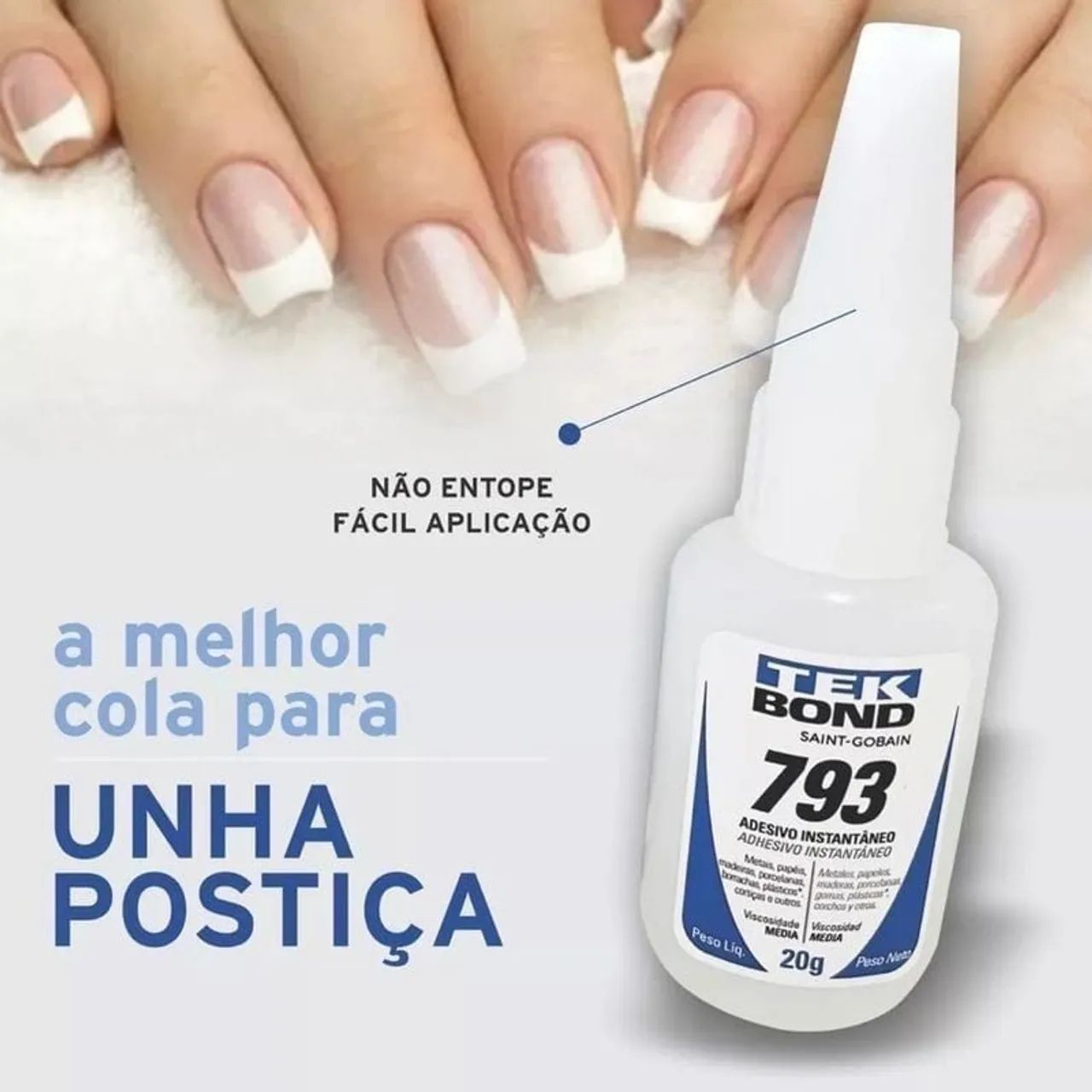 Cola Tek Bond 793 20g - Instantânea - Foto 4
