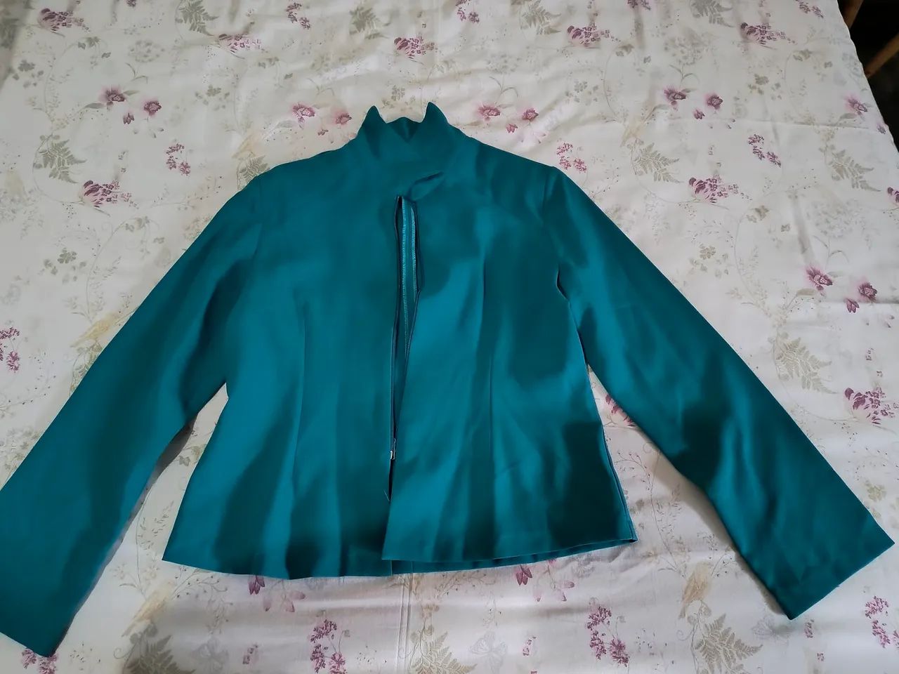 Conjunto Social Azul Elegante - Foto 2