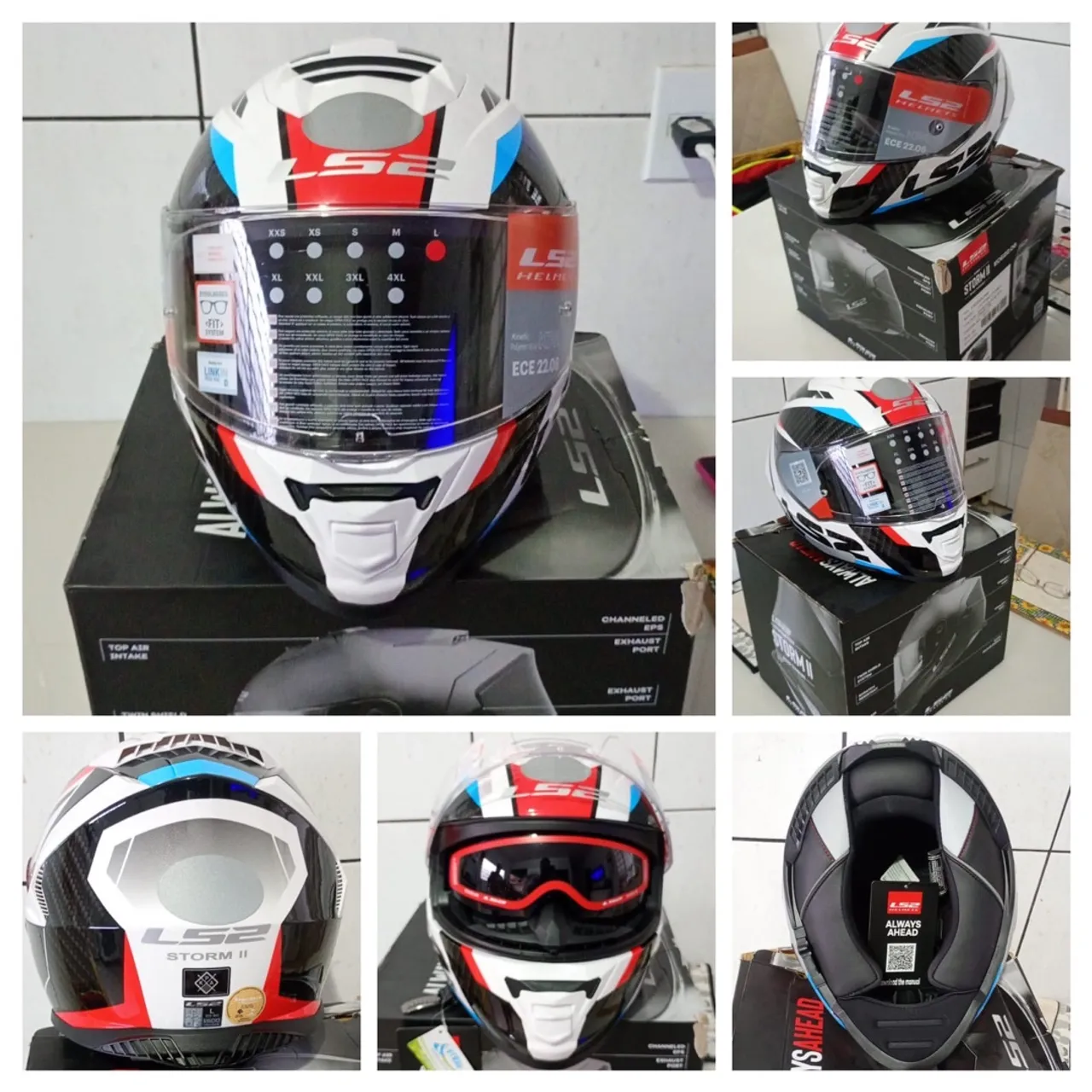 Capacete LS2 Storm II - Design Moderno e Segurança