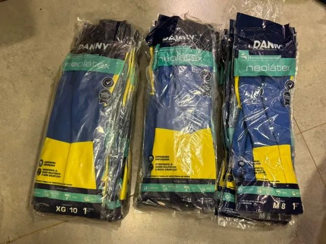 Kit 10 Luvas NeoLatex DANNY DA224D - tamanho G-9 - Foto 4