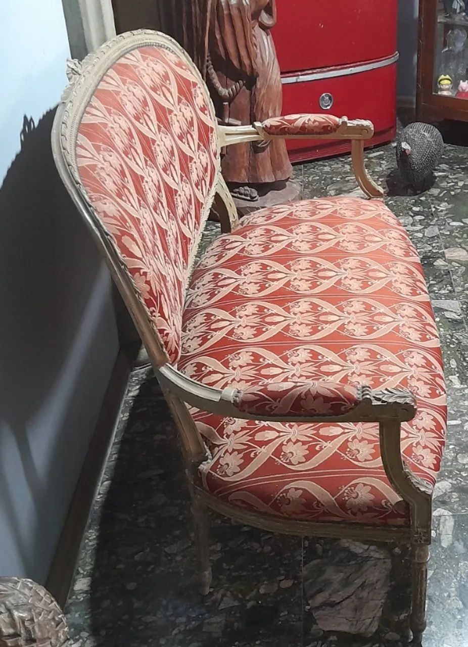 Namoradeira antiga em perfeito estado - peça rara  - Foto 4