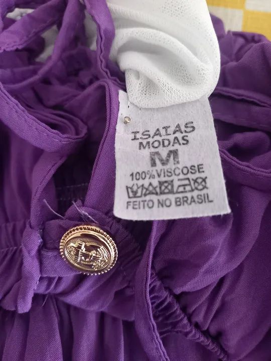 Macaquinho roxo feminino - Foto 3