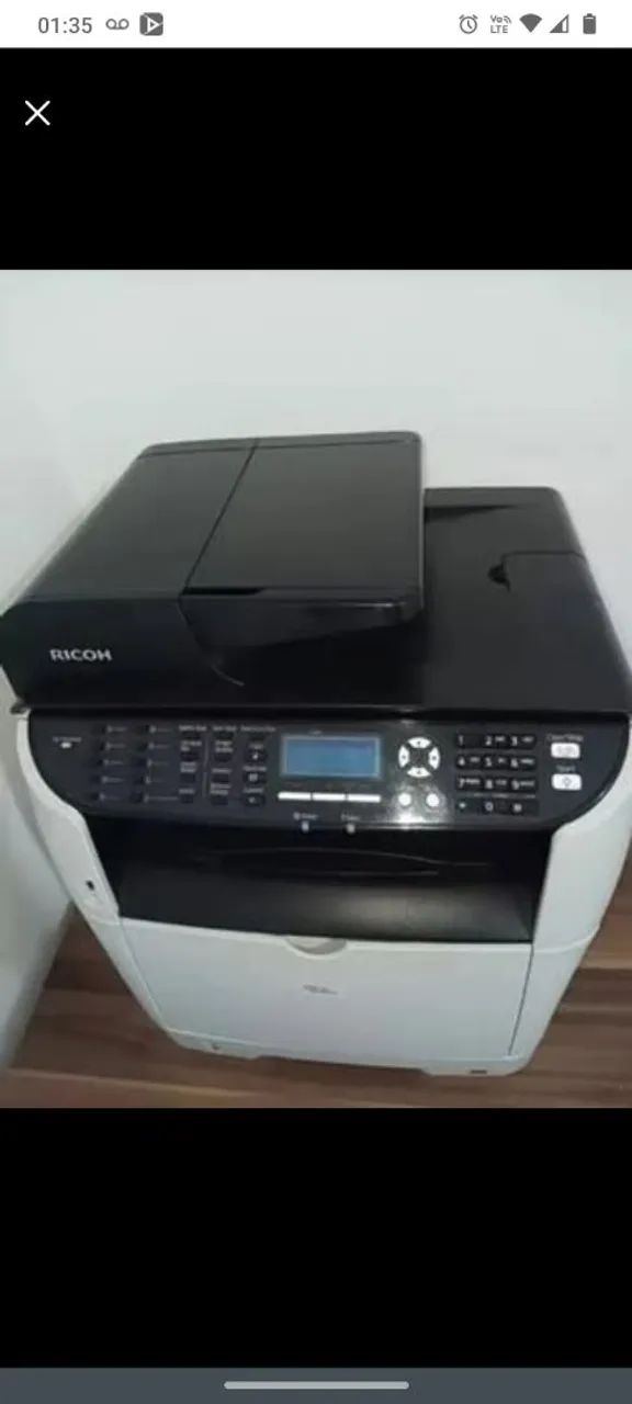 Impressora Multifuncional Ricoh 3510SF mono funcionando perfeitamente 64842044487298121