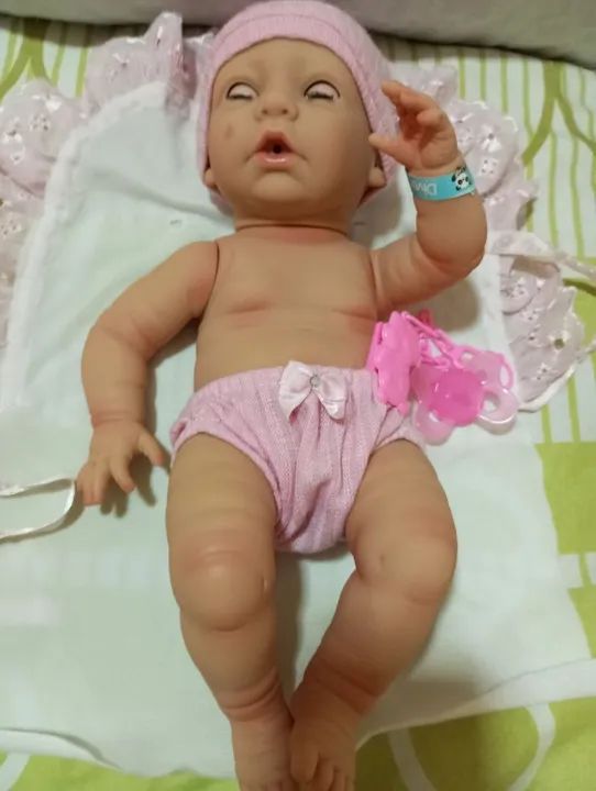 Boneca Reborn Realista da Diver toys (70,00) - Foto 6