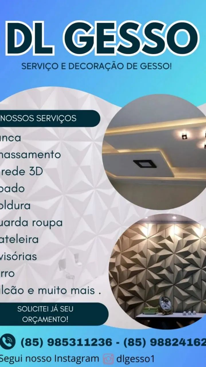Decoração de gesso - Foto 3