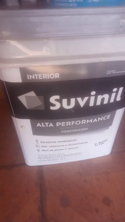 Tinta Suvinil Fosco Branco - 18 Litros