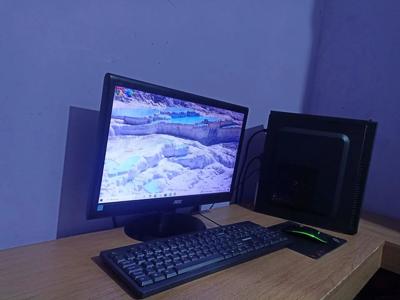 PC COMPLETO - i5 / 8GB / SSD 240GB + MONITOR - LIGOU, USOU!
64617597430401121