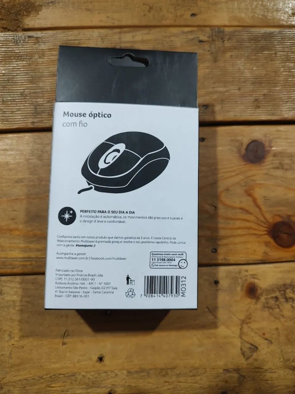 MOUSE ÓPTICO COM FIO MO312 - Foto 2
