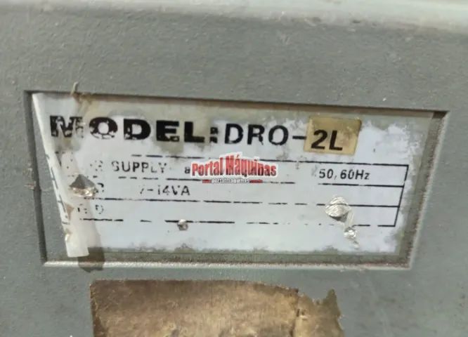 Leitor Digital Tornos 2 Eixos DRO-2L 220V - Foto 3