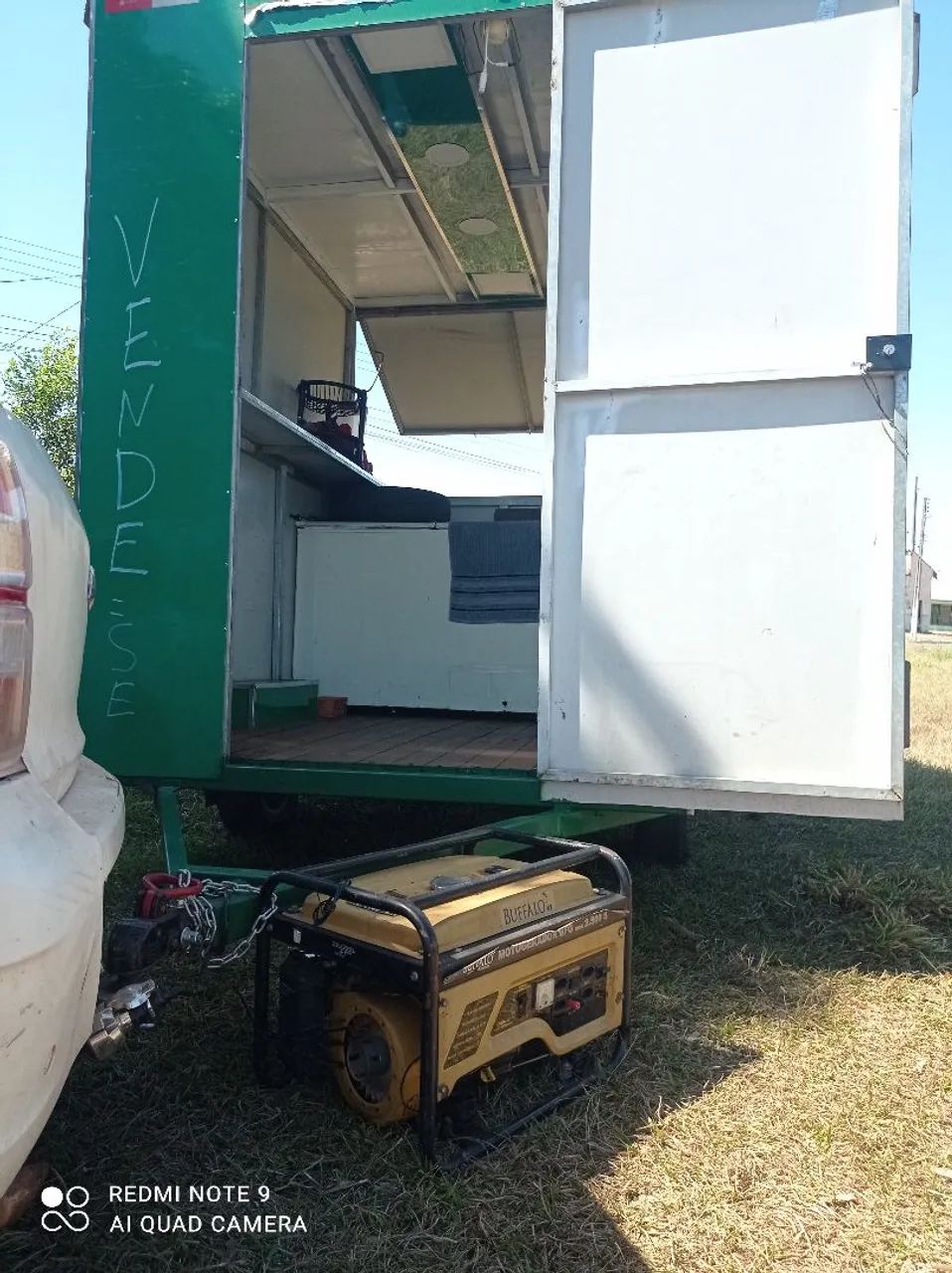 Treiler com tudo dentro ano 2025 placa Mercosul 