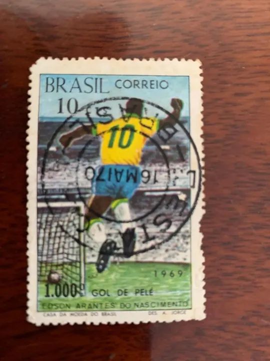 Selo 1000 gol Pele - Foto 3