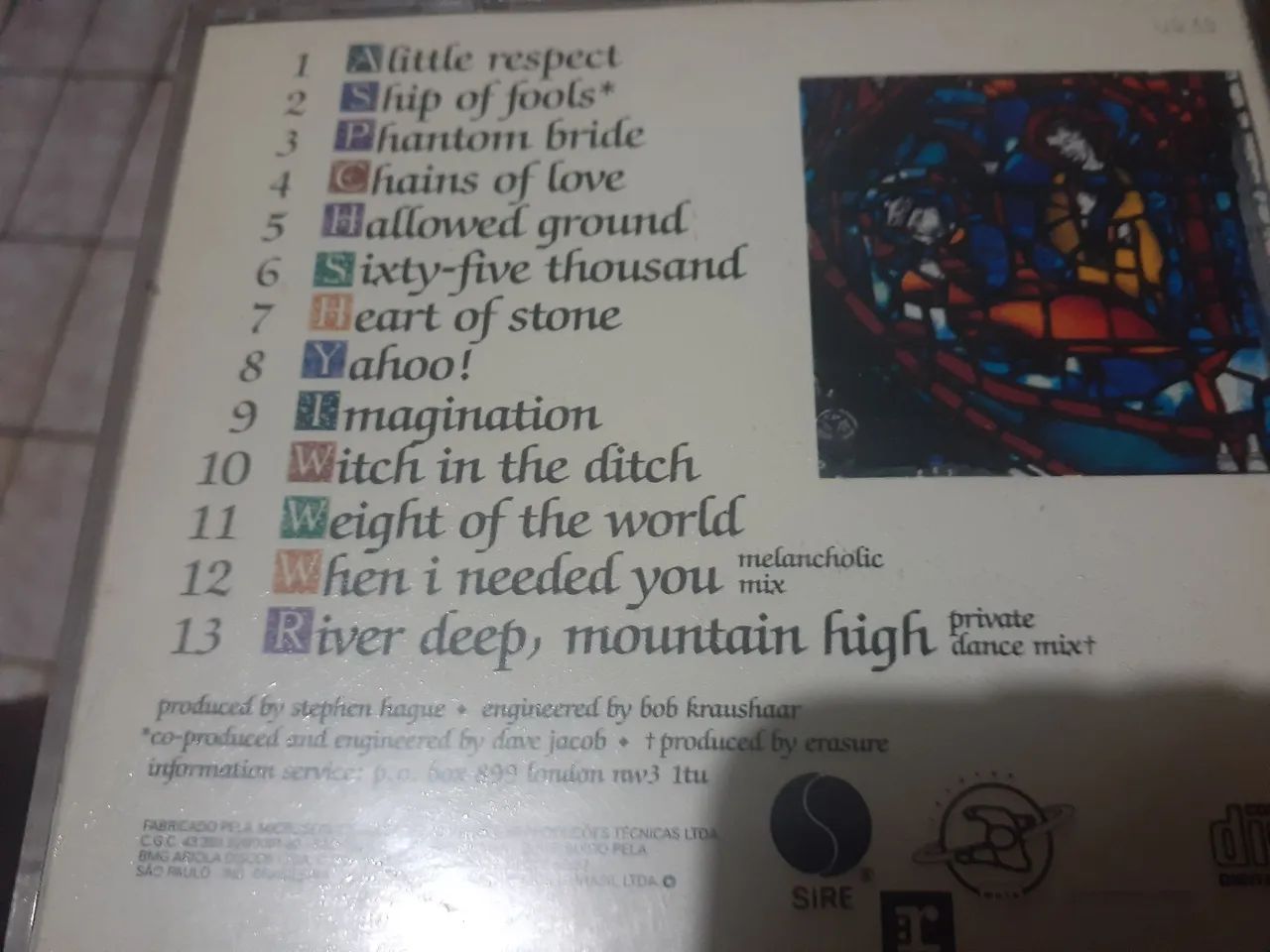 CD Erasure - the innocents  - Foto 2