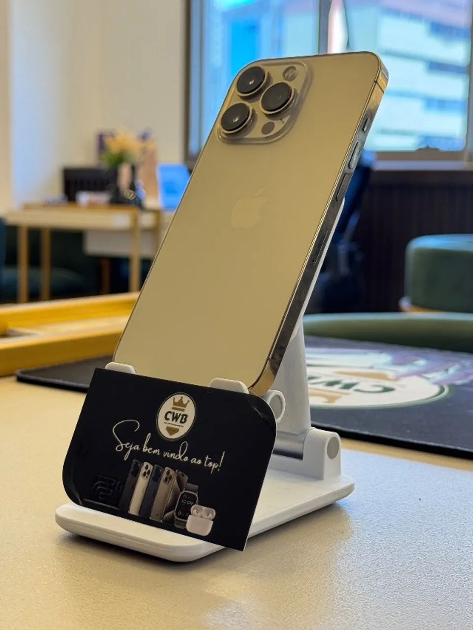 iPhone 13 Pro 512GB Gold - SEMINOVO - LOJA FÍSICA - Celulares e