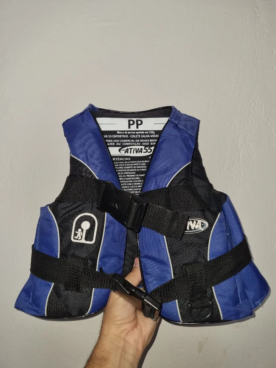 Colete Salva-Vidas Infantil - Ativa 55 - 25kg
