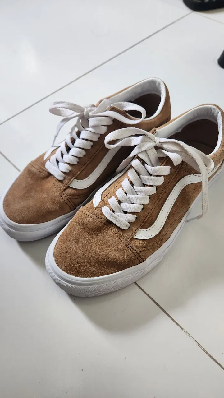 Tênis Vans Old Skool Suede Marrom