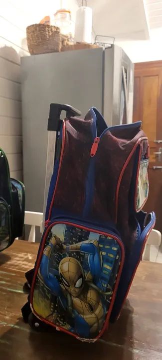 Mochila modelo Homem Aranha