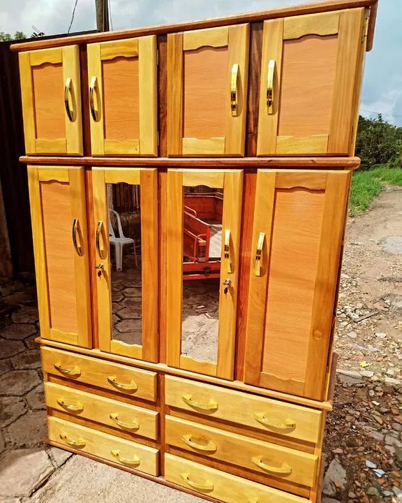 Guarda - roupa casal 4 portas - NOVO  - Foto 4