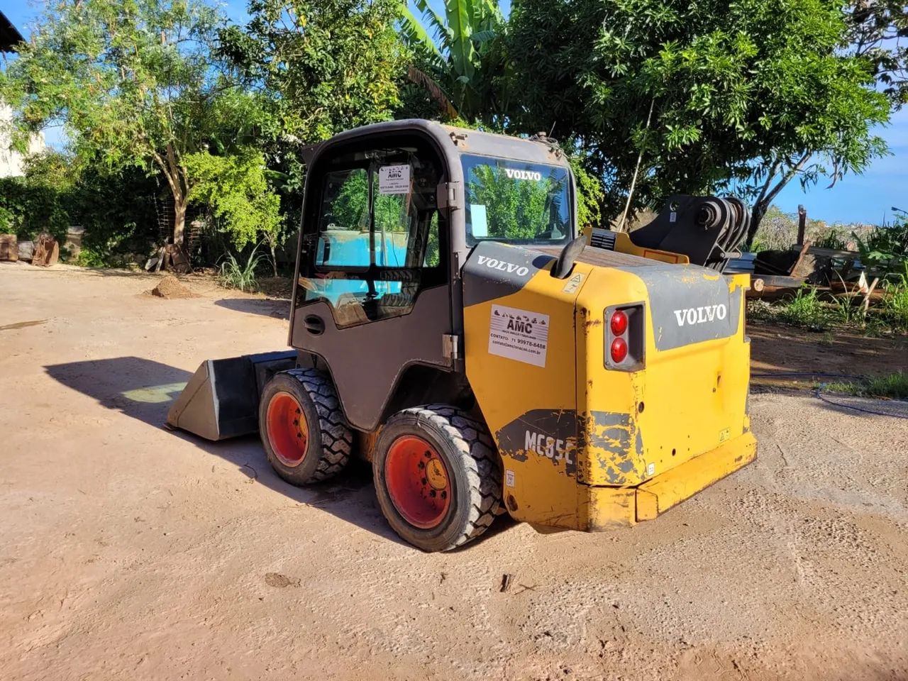 Volvo MC85E -  Minicarregadeir - Foto 3