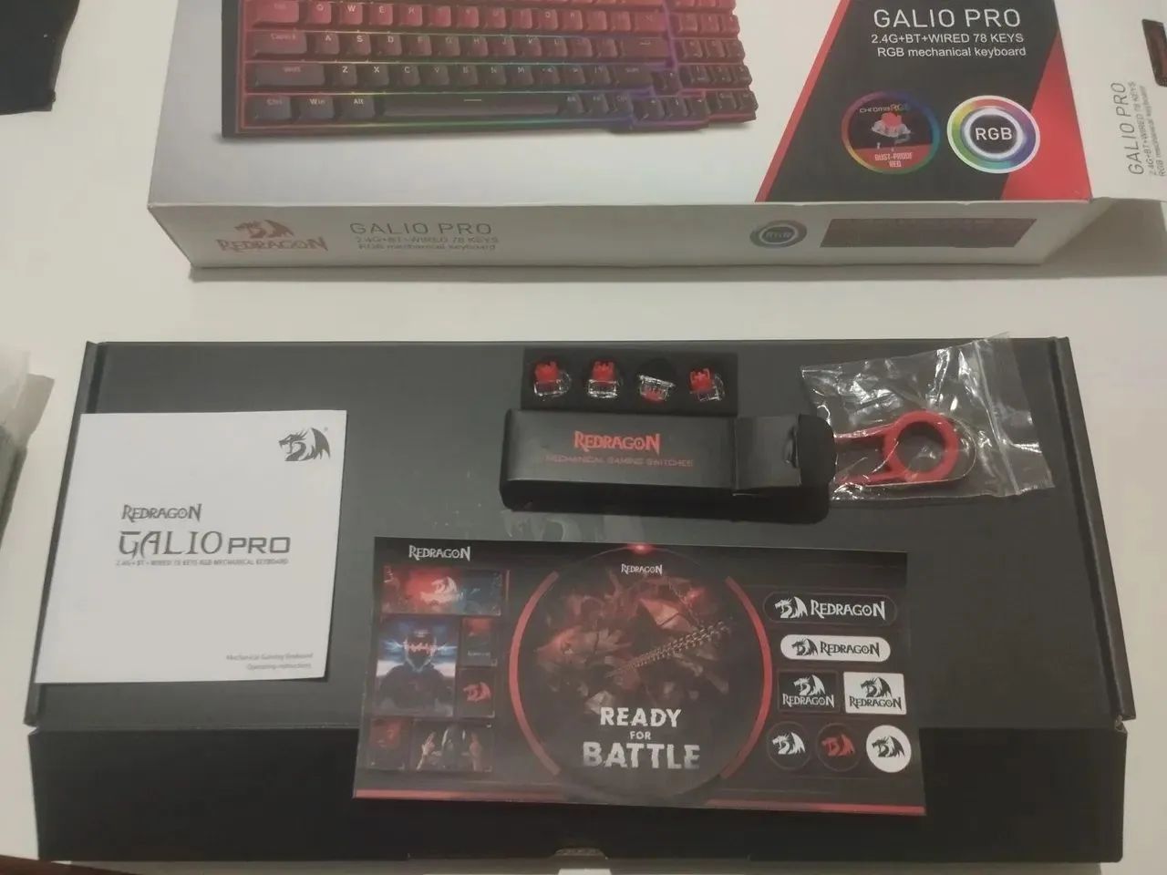 Teclado Mecânico Redragon GALIO PRO RGB - Foto 2