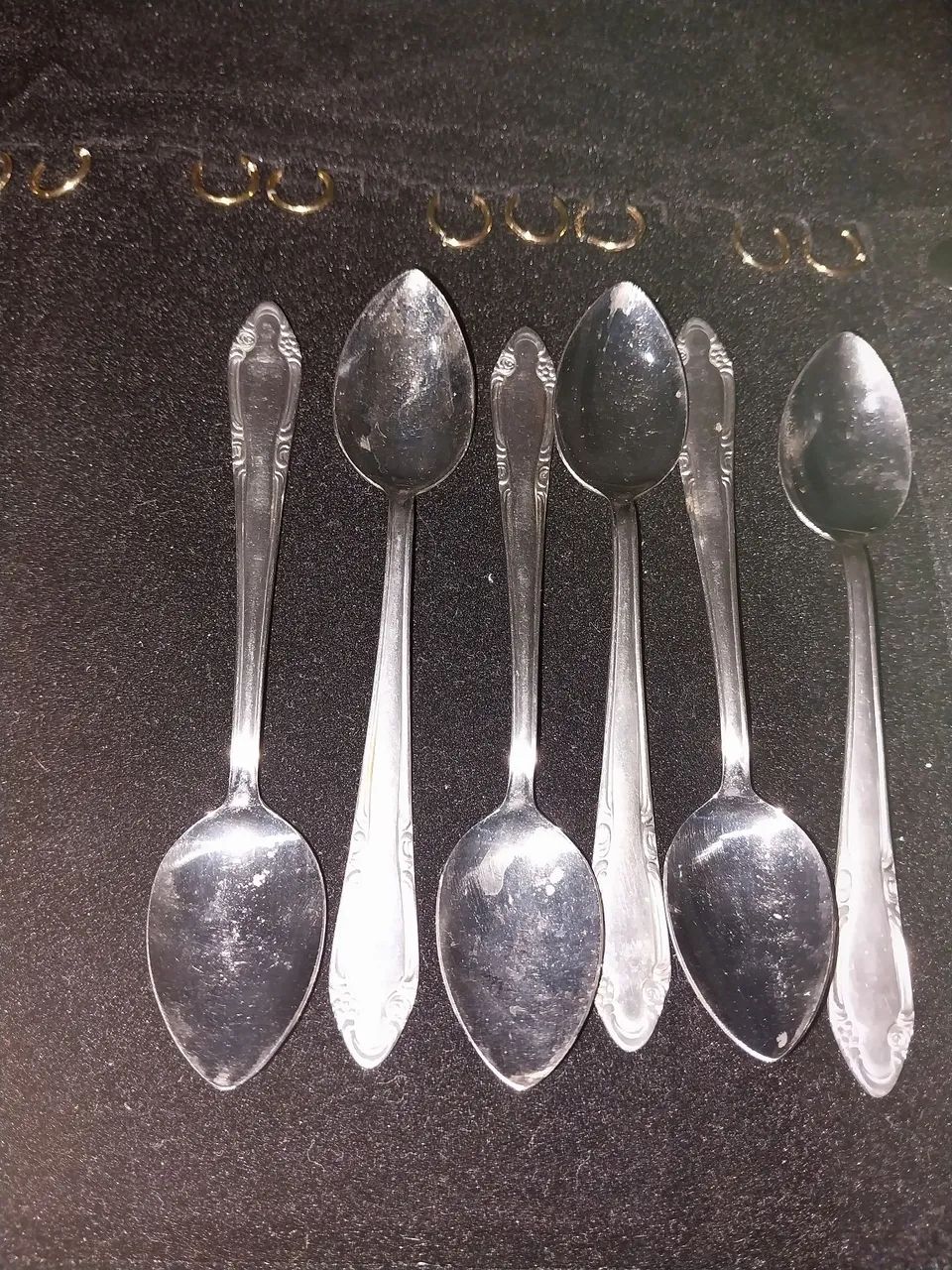 Conjunto de 6 colheres de chá em inox wolf - Foto 2