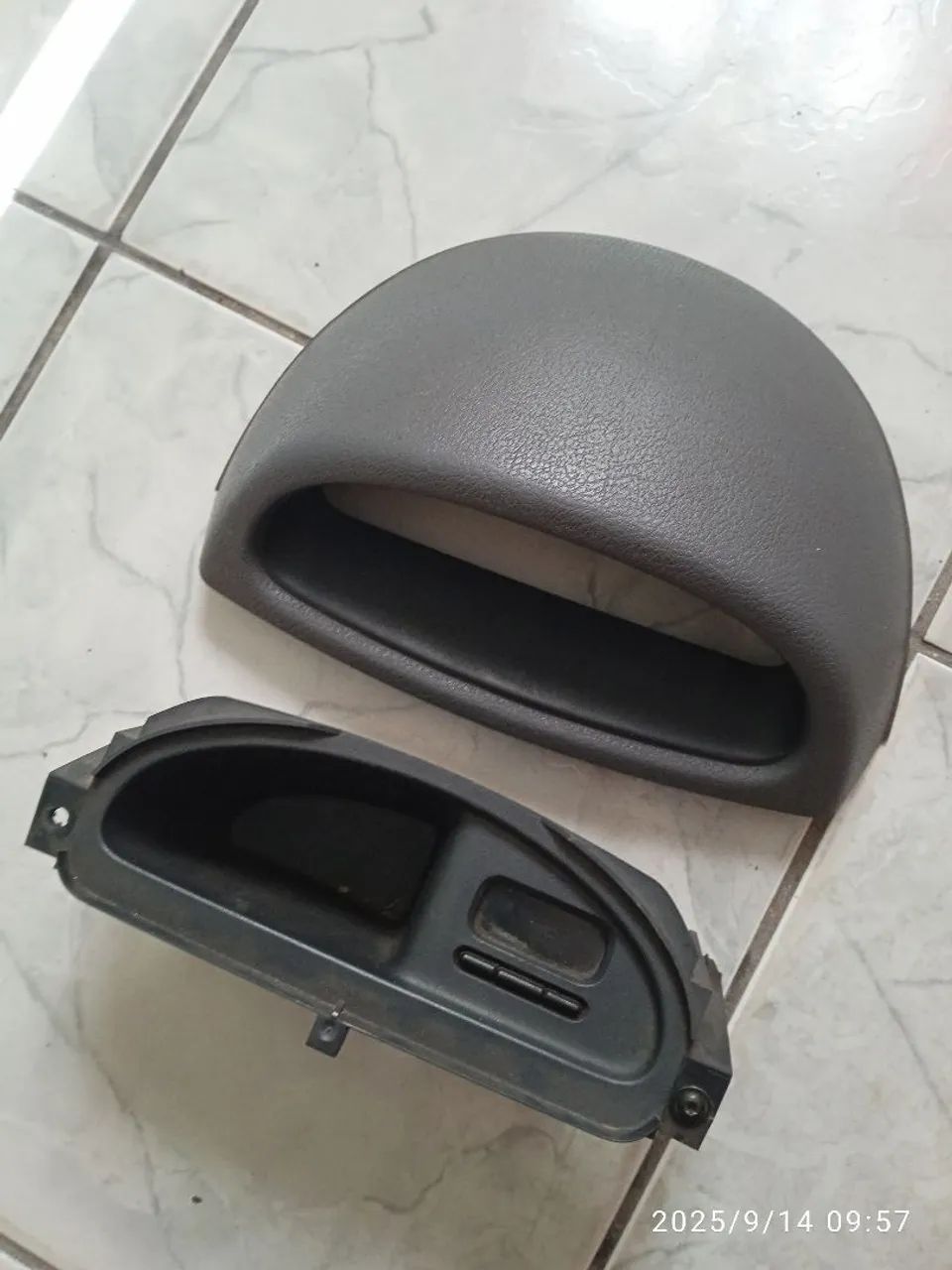 Moldura/Computador Bordo Renault Clio  - Foto 5