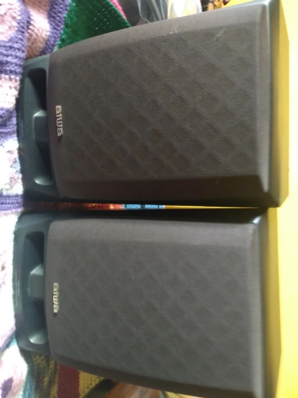 Caixas  de  som  aiwa  6  amperes 