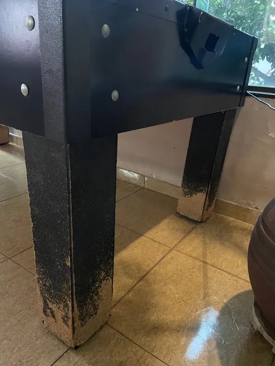 Mesa De Aero Hockey Preto - Klopf - Foto 4